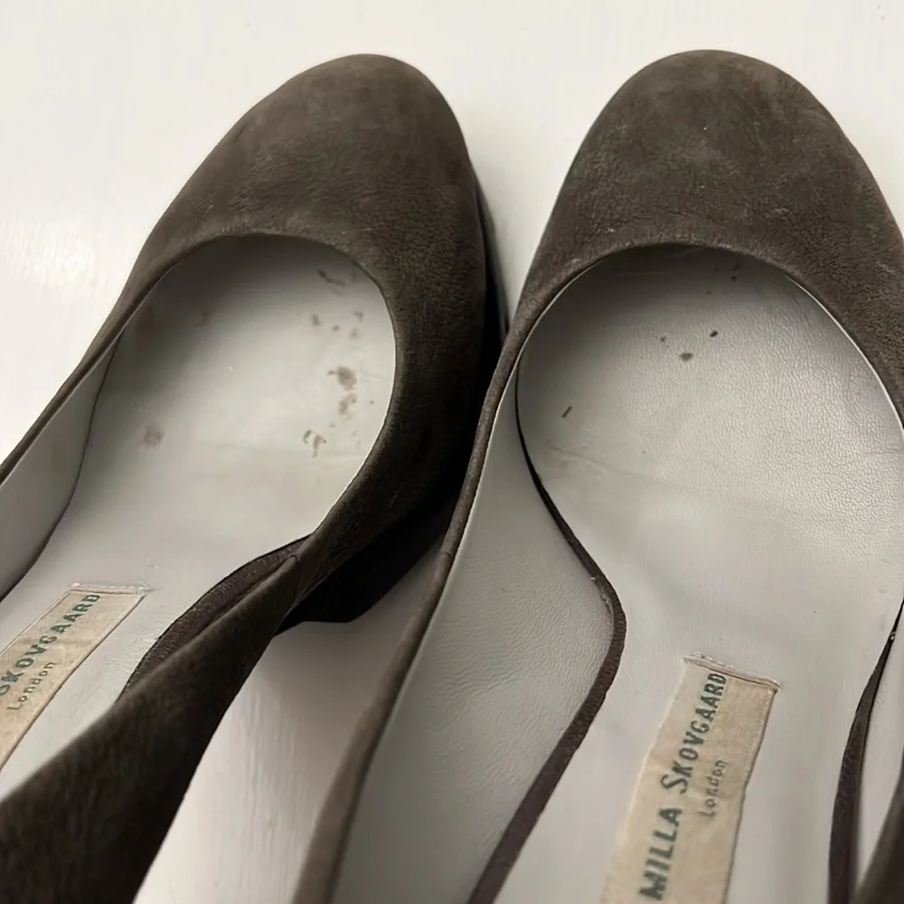 Camilla Skovgaard London Leather Spike High Heel Size 41